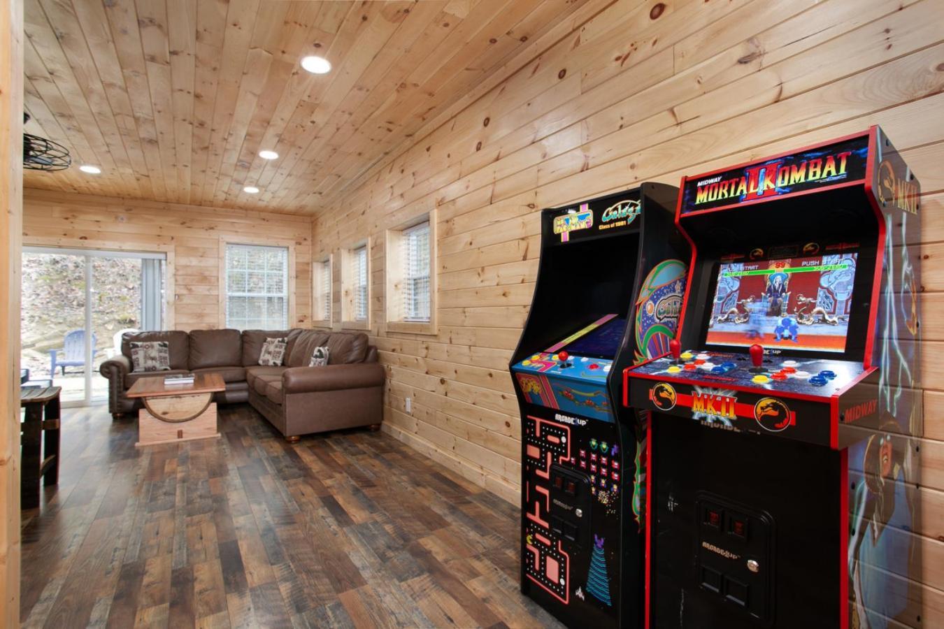 Whiskey Barrel W Hot Tub Arcade Game Fire Pit Villa Sevierville Luaran gambar